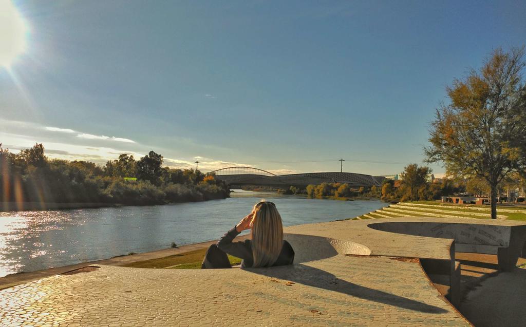 Mirador Del Ebro Appartement Zaragoza Buitenkant foto