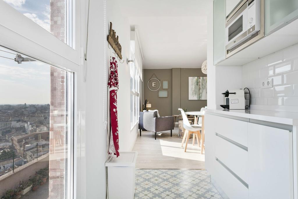 Mirador Del Ebro Appartement Zaragoza Buitenkant foto